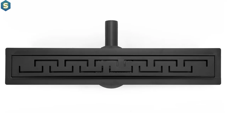 Трап для душу Rea Greek 80 PRO black REA-G8025
