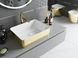 Умивальник Mexen Catia gold white накладний MEX-21314806, Золотий