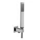Душевая система Paffoni Shower с термостатом и изливом 200x200 мм chrome KITLEQ519CR200, Хром