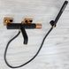 Смеситель для ванны и душа Rea Salto black gold REA-B6352, Черный/золото