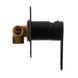 Душевая система для ванны Paffoni Shower верхний душ 200x200 мм black matt KITRIN010NO/M, Черный матовый