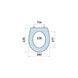 Сидіння для унітазу Koller Pool Oval S C5 Soft Close KPOVSC5, Білий