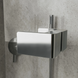 Распашная душевая дверь Rea Atlas 100 L chrome REA-K4664, прозрачный, хром