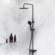 Душова система ShowerSpot без змішувача Am.Pm Like black F0780222, Черный матовый