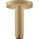 Кронштейн для верхнього душу Hansgrohe зі стелі S 100 мм Brushed Bronze 27393140