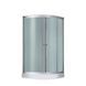 Гидромассажный бокс Lidz Tani SBM90x90.SAT.LOW.FR, стекло Frost 4 мм, Белый, Универсальная, белый, мелкий (до 20 см)