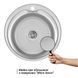 Кухонна мийка Lidz 510-D 0,8 мм Micro Decor (LIDZ510DEC), Decor