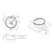 Кухонна мийка Lidz 510-D 0,8 мм Micro Decor (LIDZ510DEC), Decor