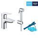 Змішувач з гігієнічною лійкою Grohe QuickFix StartEdge S-Size 23773001, Хром