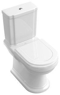Чаша напольного унитаза Villeroy&Boch Hommage 666210R2, Белый
