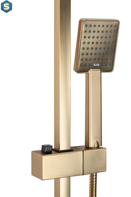 Душова система Rea Jack Brushed Gold з виливом REA-P7050, Золотий
