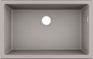 Кухонная мойка Hansgrohe S51 S510-U660 бетон concrete grey 43432380, Sand