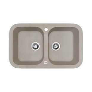 Кухонная мойка Adamant Twins 765x470x190 avena 301223, Бежевый