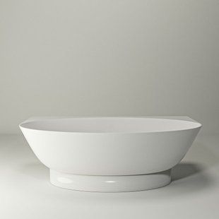 Ванна зі штучного каменю Studio Stone Odet181x100 ODE181100, Білий