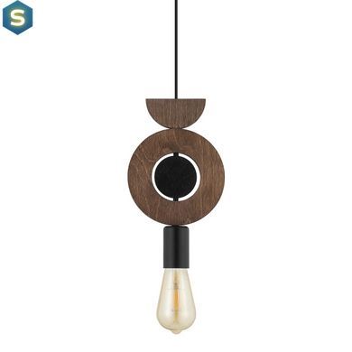 Підвісний світильник Nowodvorski 11176 Drops Wood D E27 1x25W IP20 Br