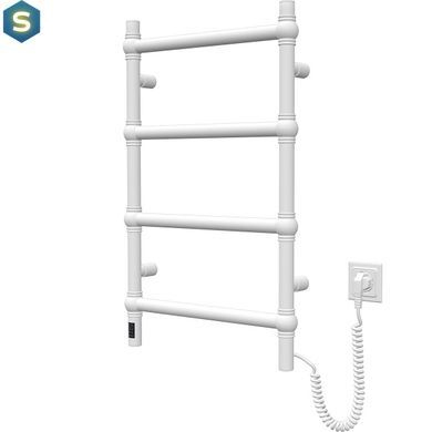 Електрична рушникосушка Navin Retro 500x800 Sensor права, білий оксамит 10-012033-4860, Белый матовый, Праве, Електронний
