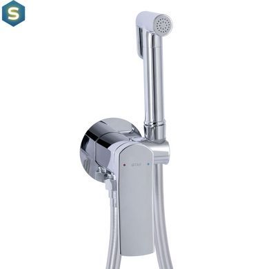 Набор гигиенического душа скрытого монтажа Qtap Slavonice округлый QTSLA262CRM45915 Chrome, Хром
