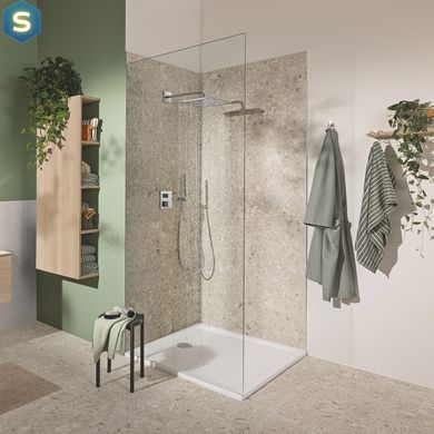 Душевая система скрытого монтажа Grohe Quickfix Precision Cube Vitalio Rain Mono 310 Cube 34879000, Хром