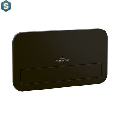 Клавиша смыва Villeroy & Boch ViConnect E200 черный матовый 922490AN, Черный матовый