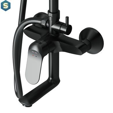 Душова система Am.Pm Sunny black F0785C922, Черный матовый