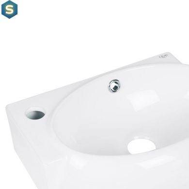 Умывальник Qtap Leo 420x280x150 White QT11111008RW, Белый