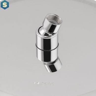 Верхний душ Lidz (CRM) 51 10 103 25, &Oslash;25 см, Хром