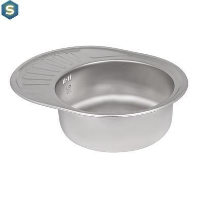 Кухонная мойка Lidz 5745 0,8 мм Micro Decor (LIDZ5745MDEC), Decor