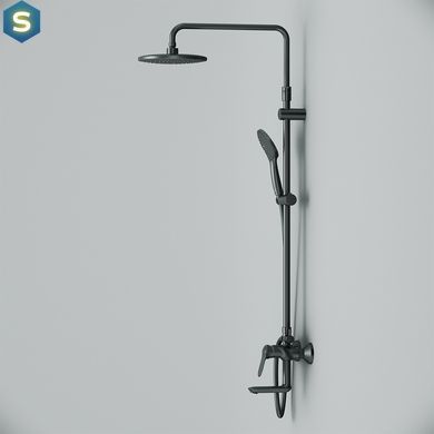 Душова система Am.Pm Sunny black F0785C922, Черный матовый