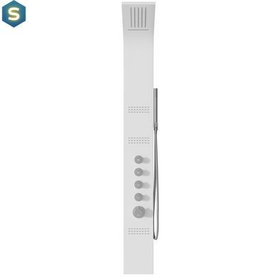 Душевая панель Corsan Kaskada white A014MWH, Белый