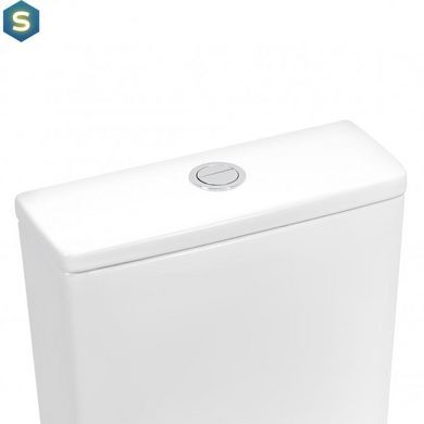 Унітаз-компакт Qtap Scorpio безободковий Ultra Quiet з сидінням Soft-close QT14222125AUQW, Білий