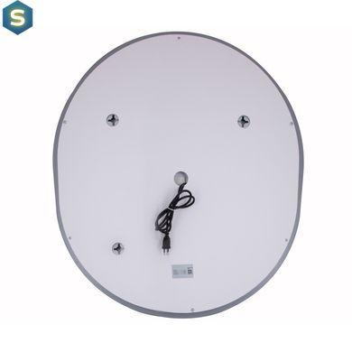 Зеркало Qtap Gemini 800х700 с LED-подсветкой Touch, с антизапотеванием, с диммером температуры цвета (3000-6500K) Reverse QT2578R8070
