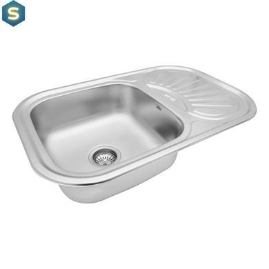 Кухонная мойка Kroner KRP Dekor-7549 (0,8 мм) CV022781, Decor