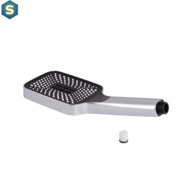 Ручний душ Qtap Rucni 140x110 мм прямокутний QTRUC125CRM45954 Chrome, Хром
