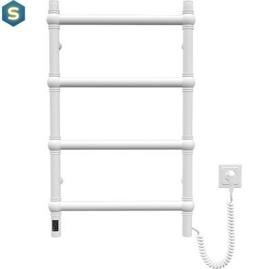 Електрична рушникосушка Navin Retro 500x800 Sensor права, білий оксамит 10-012033-4860, Белый матовый, Праве, Електронний