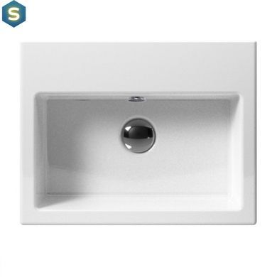 Умывальник GSI Kube 45x35 8985011, Белый