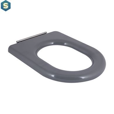 Унітаз підлоговий Qtap Freedom інклюзивний Rimless безобідковий з сидінням Soft-close White QT22226098W, Білий