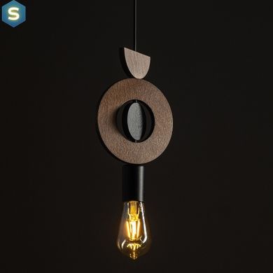 Підвісний світильник Nowodvorski 11176 Drops Wood D E27 1x25W IP20 Br