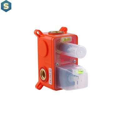 Душевая система скрытого монтажа Kroner KRP Edelstahl Kubus - SCH082 CV029972, Черный матовый
