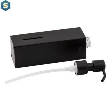 Дозатор для рідкого мила Qtap Liberty BLM 1152-2, Черный матовый