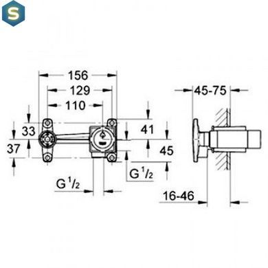 Прихована частина Grohe 23200000