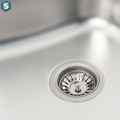 Кухонна мийка з нержавіючої сталі Valeso сатин 7642 (0,8/180 мм), Satin