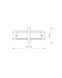 З'єднувач Nowodvorski 8968 Profile recessed straight connector IP20 Bl