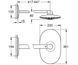 Верхний душ Grohe Rainshower SmartControl 26254000