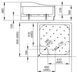 Душовий піддон Radaway Korfu C 90x90 4C99400-03