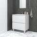 Тумба підлогова Koller Pool Edge New 700 з умивальником білий EDNEW070WHITE, Білий