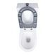 Унітаз підлоговий Qtap Freedom інклюзивний Rimless безобідковий з сидінням Soft-close White QT22226098W, Білий