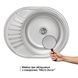 Кухонная мойка Lidz 5745 0,8 мм Micro Decor (LIDZ5745MDEC), Decor