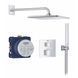 Душевая система скрытого монтажа Grohe Quickfix Precision Cube Vitalio Rain Mono 310 Cube 34879000, Хром