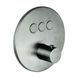 Термостат для душу на 3 споживача Paffoni Compact Box steel CPT019ST, Нержавіюча сталь