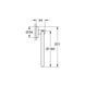 Тримач для рушників Grohe QuickFix Start 41174000, Хром